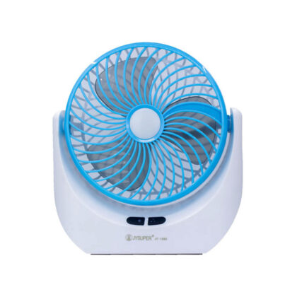 JY 1880 reachargeable fan with LED