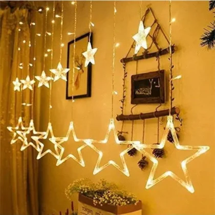 Star Hanging Fairy Light – Light Up Your Space with Elegance!